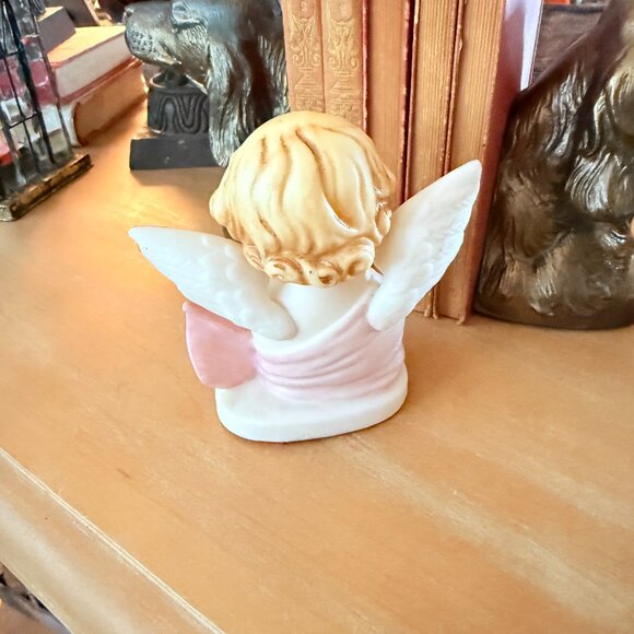 1950's Porcelain Bisque Napco Angel Bust - Picture 7 of 13